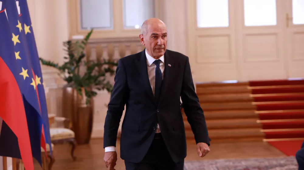 20.05.2026 -pogajanja o izboru za predsednika vlade Nata&scaron;a Pirc Janez Jan&scaron;aFoto: Tomaž Skale