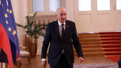 20.05.2026 -pogajanja o izboru za predsednika vlade Nata&scaron;a Pirc Janez Jan&scaron;aFoto: Tomaž Skale