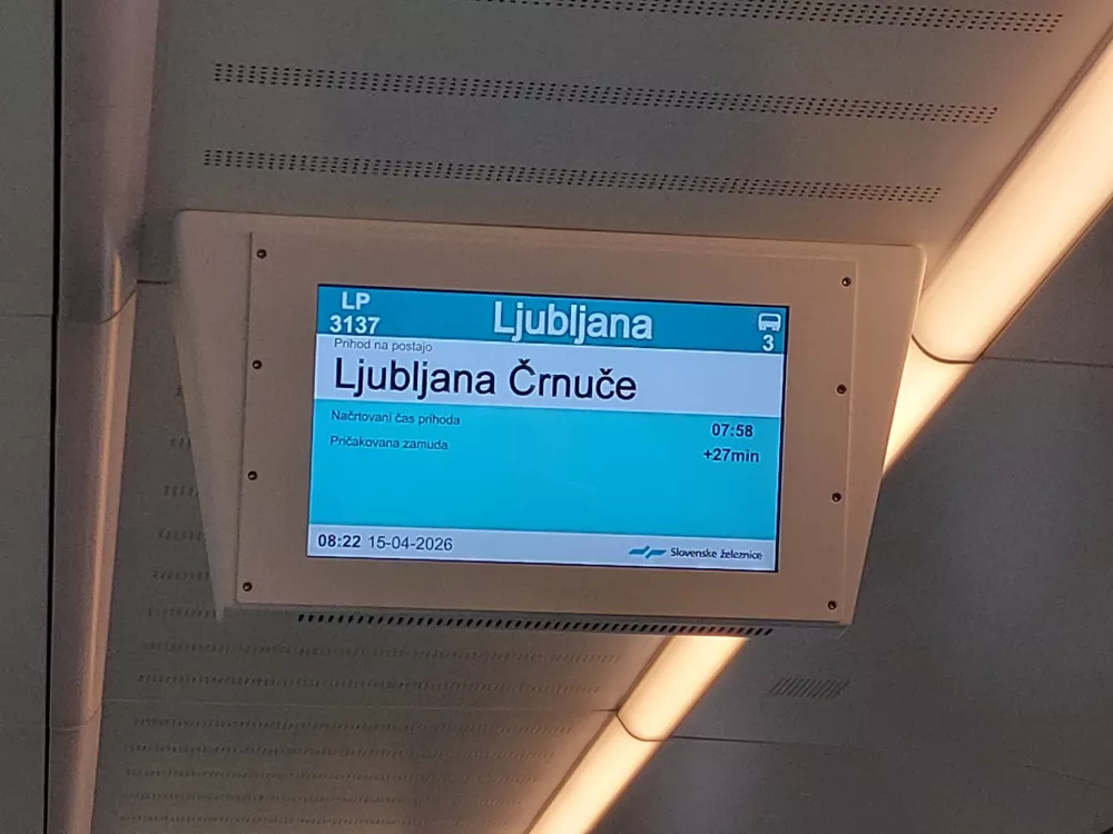 Jutranja vožnja v Ljubljano vaja v potrpežljivosti in kanček loterije