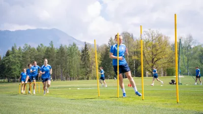 Brdo pri Kranju, NNC Brdo.Trening slovenske zenske nogometne reprezentance pred nadaljevanjem kvalifikacij za SP 2027.