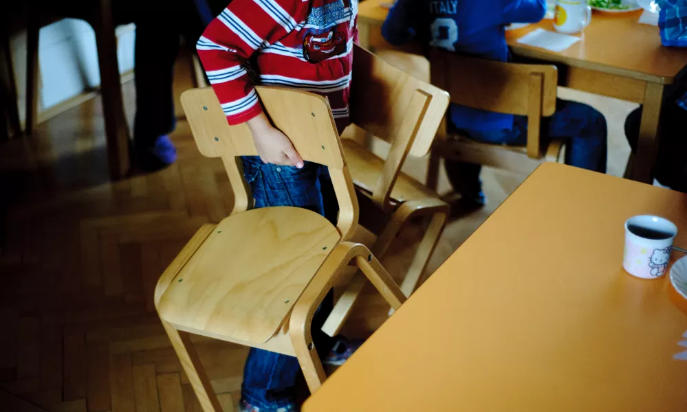 - Vrtec Črnuče - zavod za pred&scaron;olsko vzgojo - pred&scaron;olski otroci - //FOTO: Tomaž Zajel&scaron;nik