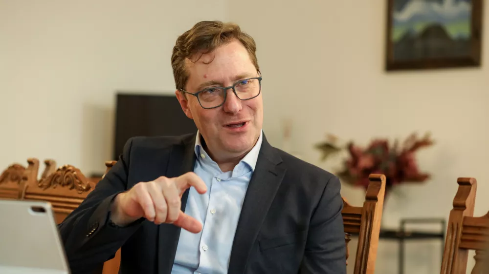  - 26.01.2026. - Vladimir Prebilič, Predsednik stranke Prerod in Evropski poslanec.//FOTO: Bojan Velikonja