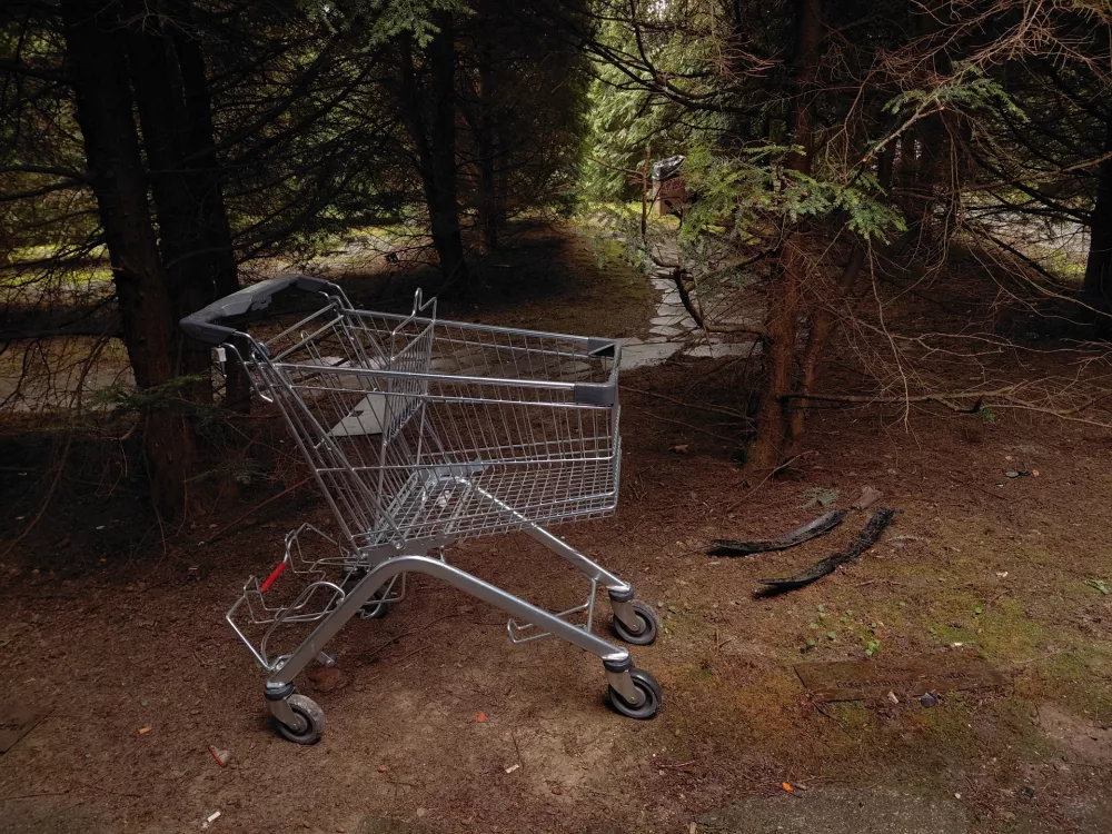 Namesto zelene oaze kupi smeti