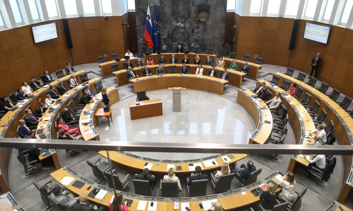 Podpredsednika DZ sta Danijel Krivec in Franc Križan