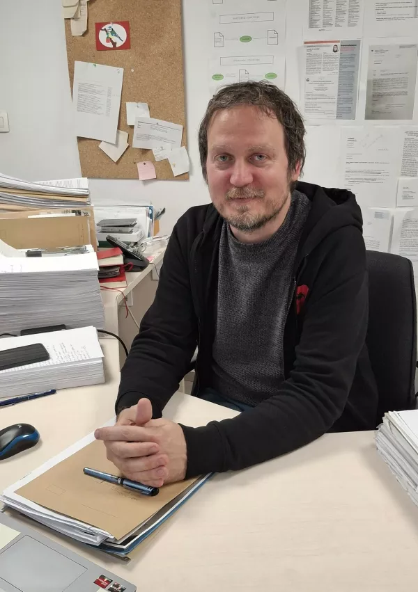 Goran Lukić, Delavska svetovalnica / Foto: Meta Černoga