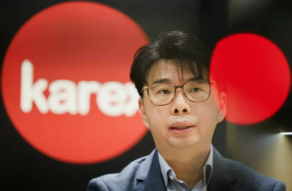 CEO of condom manufacturer Karex, Goh Miah Kiat, speaks during an interview with Reuters at Petaling Jaya, Malaysia April 21, 2026. REUTERS/Hasnoor Hussain