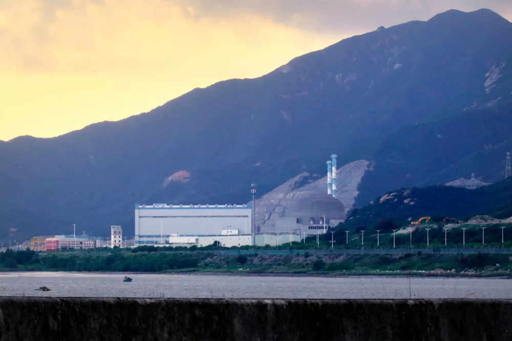 FILE - The Taishan Nuclear Power Plant in southern China's Guangdong Province is seen on June 17, 2021. (AP Photo, File)