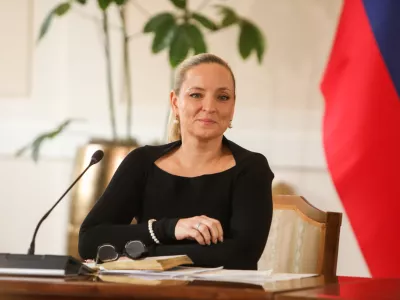 - Katarina Bervar Sternad,- 18.02.2026. - Javna predstavitev kandidatke Katarine Bervar Sternad za predsednico KPK v Predsedni&scaron;ki palači.//FOTO: Bojan Velikonja