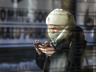 08.01.2025 - Sneg - mraz v LjubljaniFoto: Luka Cjuha