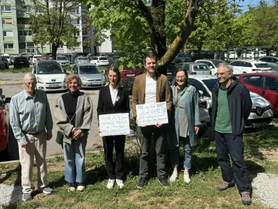 Ljubljanske iniciative pozivajo prebivalce k oddaji podpisov za naknadni referendum o parkirnem odloku.