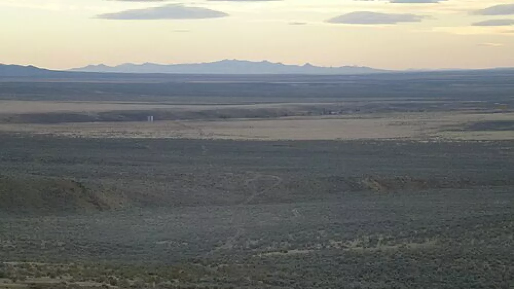 Gre za obsežno območje, dolgo približno 45 kilometrov in &scaron;iroko 35 kilometrov. Foto: zajem zaslona X