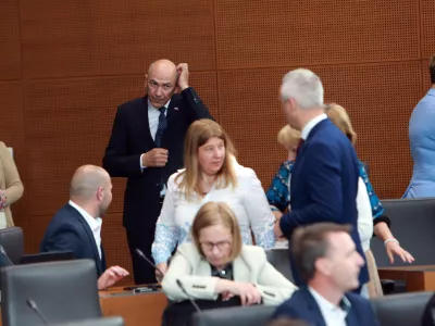 24.04.2026 - izredna seja DZJanez Jan&scaron;aFoto: Tomaž Skale