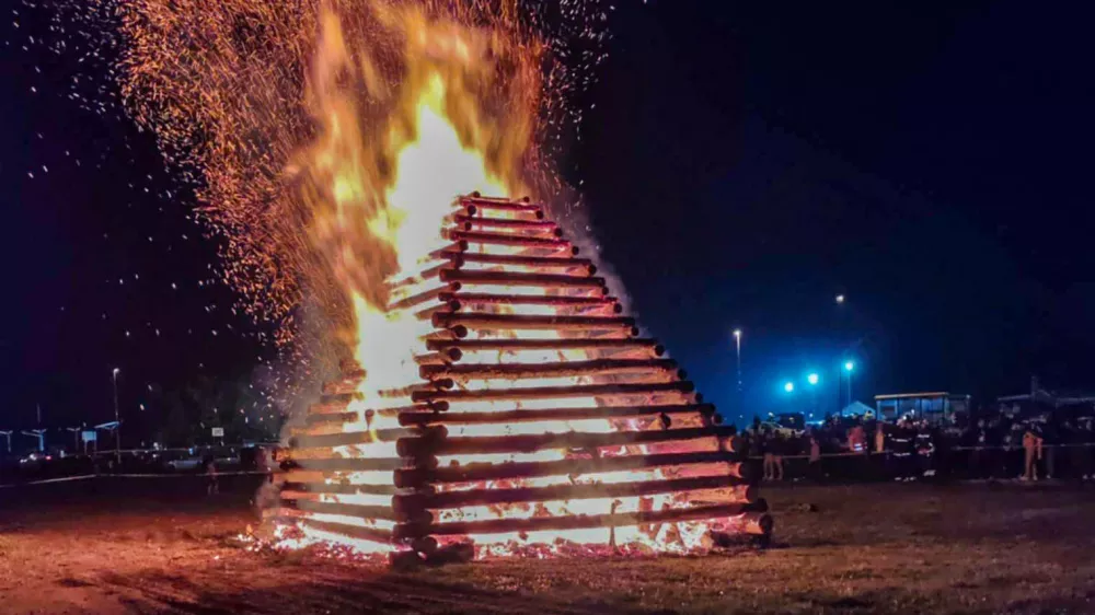 Kresovanje 30.4.2025 Foto: Facebook/PGD Miklavž