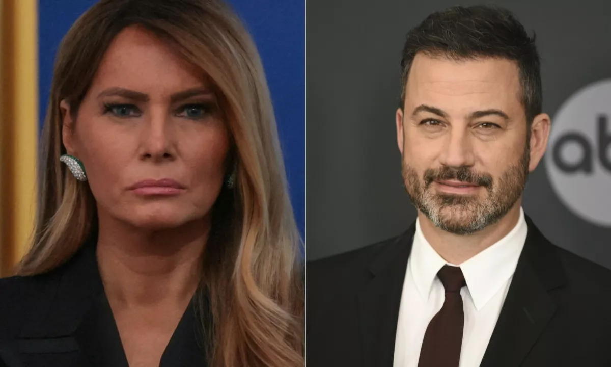 Prvi dami šala ni bila všeč.