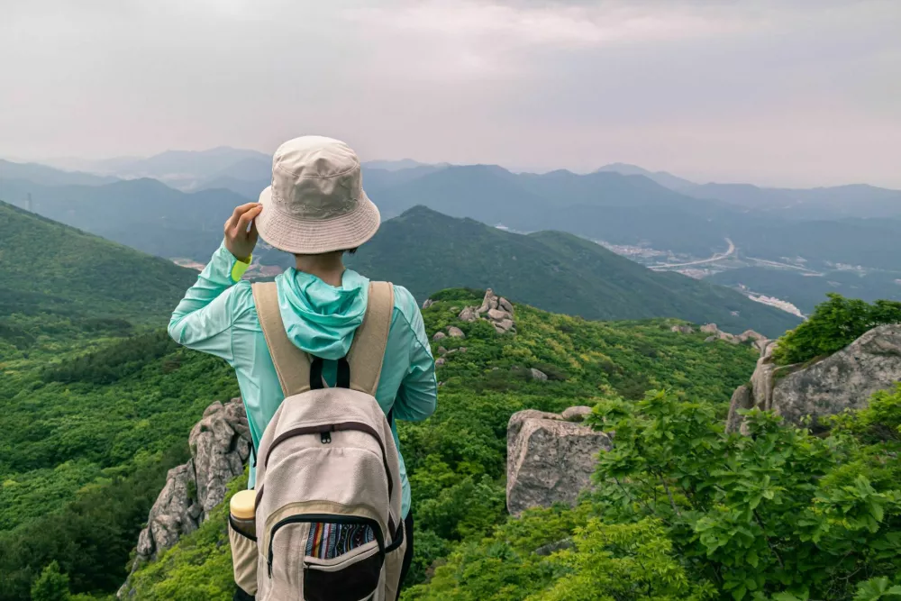 Mountain in Busan, Korea. / Foto: J. Park