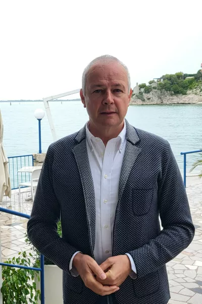 fabio pahor, predsednik SDGZ, slovensko deželno gospodarsko združenje. / Foto: Katja Gle&scaron;čič 