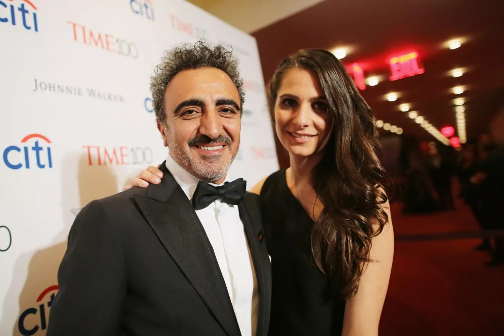 Hamdi Ulukaya&nbsp;in Louise Vongerichten &nbsp;/ Foto: Profimedia