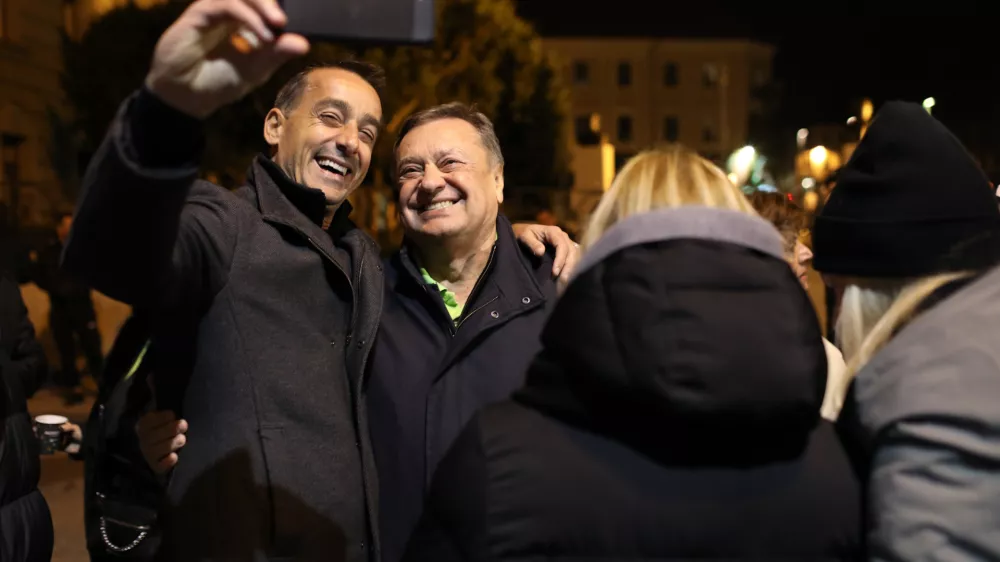 Zoran Janković, aktualni ljubljanski župan je osvojil že &scaron;esti mandat  - 20.11.2022 -&nbsp;Lokalne volitve 2022 v Ljubljani - redne volitve župana&nbsp;in članov občinskega sveta -&nbsp;&nbsp;//FOTO: Bojan Velikonja