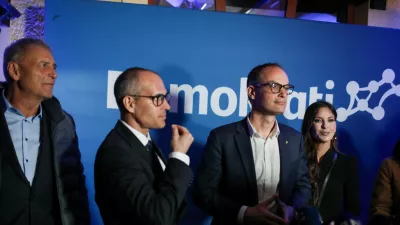 - Senko Pličanić,- Tadej Ostrc, predsednik Sveta stranke,- Anže Logar, predsednik stranke,- Eva Irgl, podpredsednica stranke,- 22.03.2026. Volitve v Državni zbor 2026. Volilni &scaron;tab stranke Demokrati Anžeta Logarja.//FOTO: Bojan Velikonja