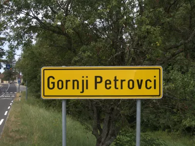Goričko, Gornji Petrovci, najbolj zadolžena slovenska občina. Foto: Tatjana Pihlar 