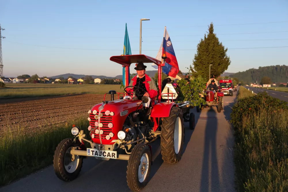 01.05.2026. Prvomajska budnica. Depala vas, Domžale. Foto: Bojan Velikonja