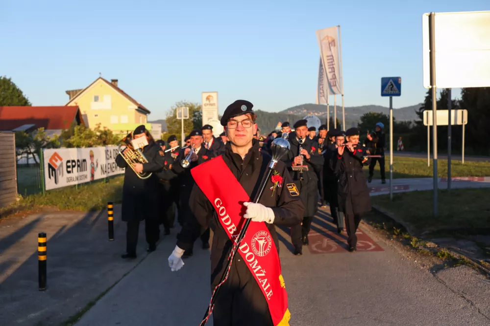 01.05.2026. Prvomajska budnica. Depala vas, Domžale. Foto: Bojan Velikonja
