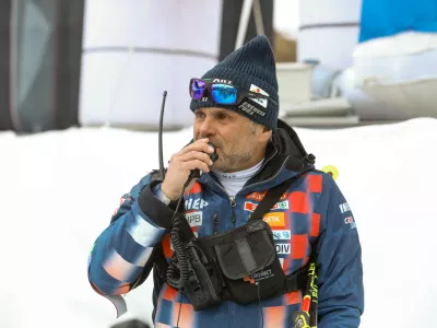 Vedran Pavlek01.03.2025 - Audi FIS svetovni pokal v alpskem smučanju Kranjska GoraFoto: Luka Cjuha