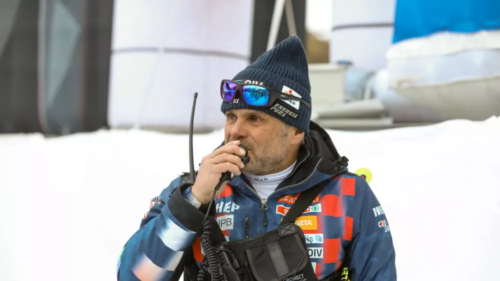 Vedran Pavlek01.03.2025 - Audi FIS svetovni pokal v alpskem smučanju Kranjska GoraFoto: Luka Cjuha