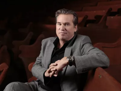 FILE - Val Kilmer poses for a portrait, Jan. 9, 2014, in Nashville, Tenn. (AP Photo/Mark Humphrey, File)