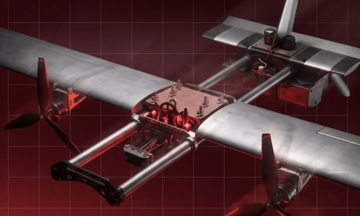 Eno največjih ukrajinskih podjetij za obrambno tehnologijo je predstavilo svoj prvi udarni dron srednjega dosega.