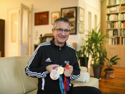 - 30.11.2023 - Rajmond Debevec, &scaron;portni strelec, dobitnik treh medalj na olimpijskih igrah v streljanju //FOTO: Bojan Velikonja