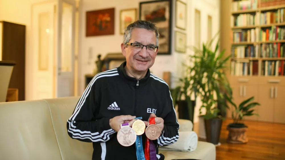 - 30.11.2023 - Rajmond Debevec, &scaron;portni strelec, dobitnik treh medalj na olimpijskih igrah v streljanju //FOTO: Bojan Velikonja