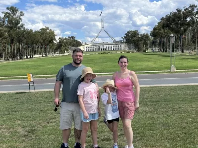 Story from Jam Press (Travel Cheaper Fines)Pictured: Laura, Paul, Lucy and Emily.'I'm saving Ł3,000 on EACH family holiday by taking the kids away during term-time'A mum has revealed how she's saving Ł3,000 on each family holiday by taking her kids away during term-time.It's no secret that holiday prices soar during the school holidays.According to Go Compare, the high demand for a break away with the kids during the Easter holidays saw trips rise by 9% compared to non-peak periods.And with the ongoing war between Iran and the US, causing fuel shortage scares, it's been reported that airlines are raising fares to combat jet fuel price increases.It's a never ending battle, especially as schools fine Ł80 per parent, per child for any unauthorised absences up to five days during term-time, too.But for Laura Melling, a mum-of-two, she's saving herself a fortune by going against the rules and taking her kids away as and when she pleases."It's ridiculous, they're my children &ndash; not the school's," the nurse, from Leyland, told creatorzine.com."It works out cheaper to pay the fine than school holiday prices."I don't feel guilty in the slightest."My kids are having the best experiences rather than sitting in a boring classroom."And we're saving a fortune."It's a no-brainer."Laura, 36, and her husband, Paul, 37, have shelled out over Ł500 in fines to date.But by jetting off during term-time, they're saving themselves an estimated Ł3,000 per trip.And the mum to Lucy, eight, and Emily, seven, admits that teachers aren't usually too displeased with their decision.She said: "The teachers are usually supportive and say they wish they could do it."All the parents agree with me too."A few of them have followed suit after seeing us do it."So far, they've been to Egypt, Tunisia and France.And they've never paid more than Ł1,000 to get away for a week.Earlier this year, for example, they flew to Lapland.Instead of forking out Ł700-per-person for the flights in December, they went at the start of term in January, costing just Ł40-per-head.Their car hire was Ł189, rather than Ł545 during the school holidays and their accommodation came to just Ł500 instead of Ł1,900.In total, it saved them Ł2,946.The parents will refuse to take their kids aways during important educational situations, such as during the SATs and GCSEs.But while they're young, they're making the most of freedom &ndash; and teaching them valuable lessons along the way.Laura added: "My kids are learning life skills."They learn in different ways when away, so we're not neglecting their education."They have learning apps on their iPads and workbooks to complete."I would love to [take them out of school full-time] however I don't think our balance would cope; we need to work."My children are realising the world is a big place and they are now seeing different cultures."Everyone needs a break from the mundane, so being away gives us all time to relax and enjoy each other's company without being stuck in a routine."ENDS,Image: 1095341665, License: Rights-managed, Restrictions:, Model Release: no