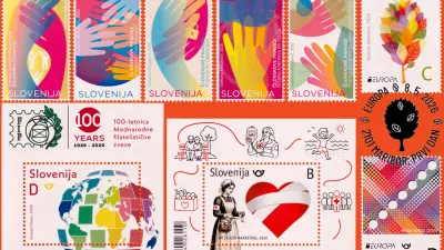V petek bo iz&scaron;el leto&scaron;nji tretji sklop slovenskih priložnostnih znamk.