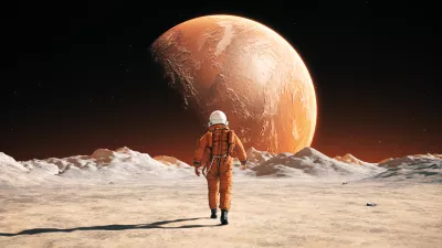 Človek se je odločil, da bo nekega dne stopil na tuji planet. / Foto: Istock