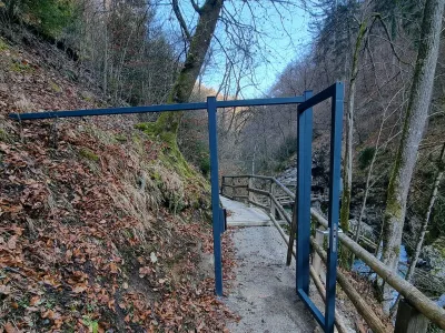 Vhod v Vintgar. Foto: Tina Jereb