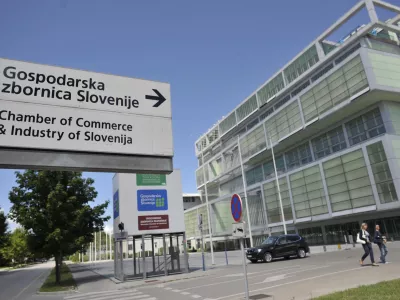 gospodarska zbornica Slovenije, Dimičeva ulica 13, stavba//FOTO: Tomaž Zajel&scaron;nik