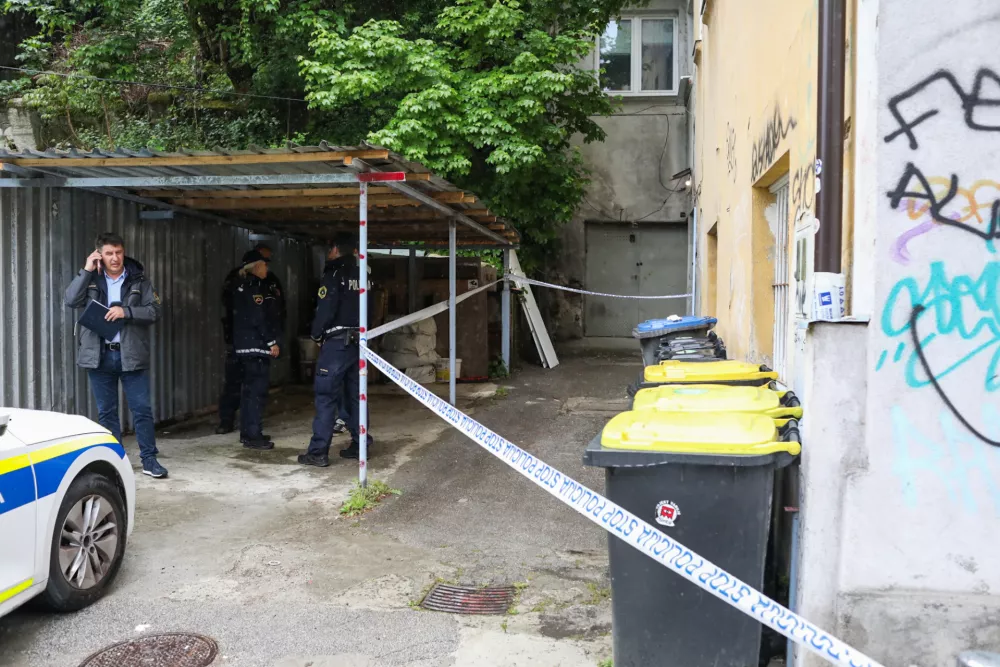 06.05.2026. Poizkus uboja, Celov&scaron;ka cesta. Foto: Bojan Velikonja