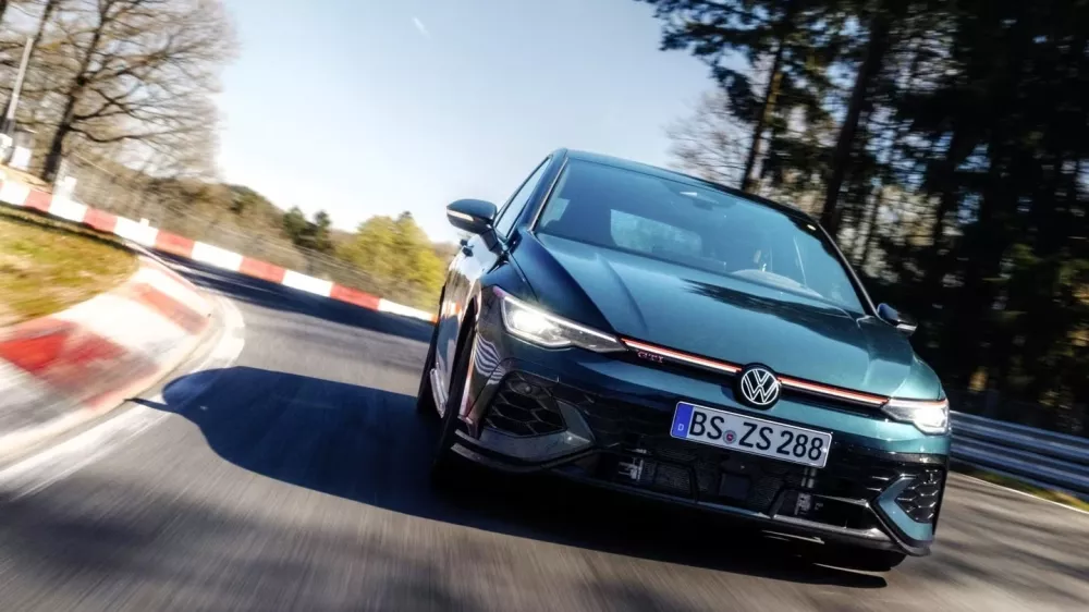 Golf GTI edition 50 na Zelenem peklu.