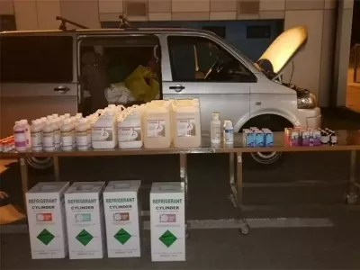 Hrva&scaron;ki cariniki so Slovencu, pri katerem so odkrili večje količine prepovedanih pesticidov, izdali visoko kazen. 