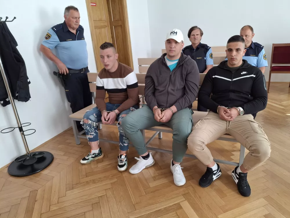 Aleksander Strojan, Primož Strojan, Stanko Železnik obtoženi