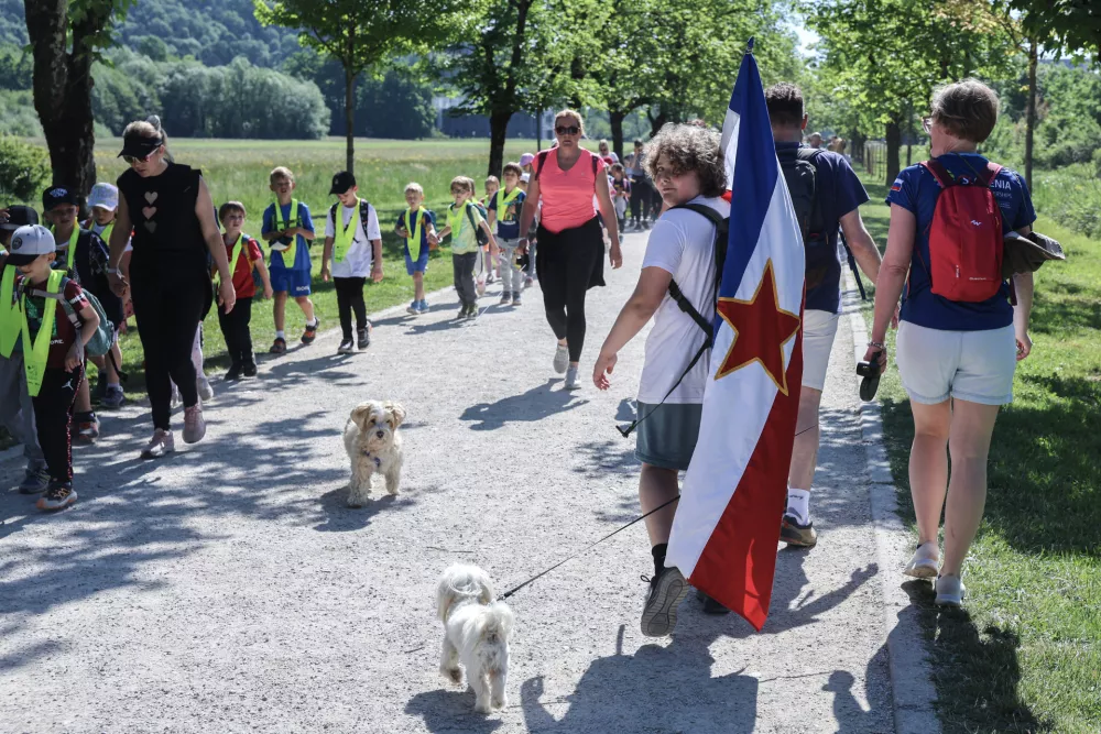 - 09.05.2026 - Pot ob žici - pohod okoli okupirane Ljubljane//FOTO: Jaka Gasar