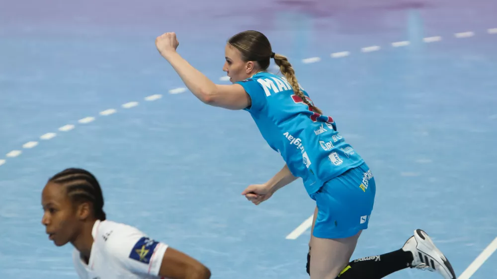 - Ema Marija Marković,- 21.02.2026. - Rokomet, Liga prvakinj, Krim OTP group Mercator - Brest.//FOTO: Bojan Velikonja