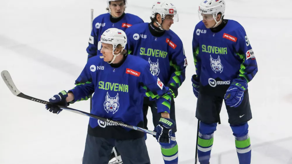 - 07.05.2026. - Hokej, pripravljalna tekam Slovenija - Madžarska pred Svetovnim prvenstvom skupine A v &Scaron;vici.//FOTO: Bojan Velikonja