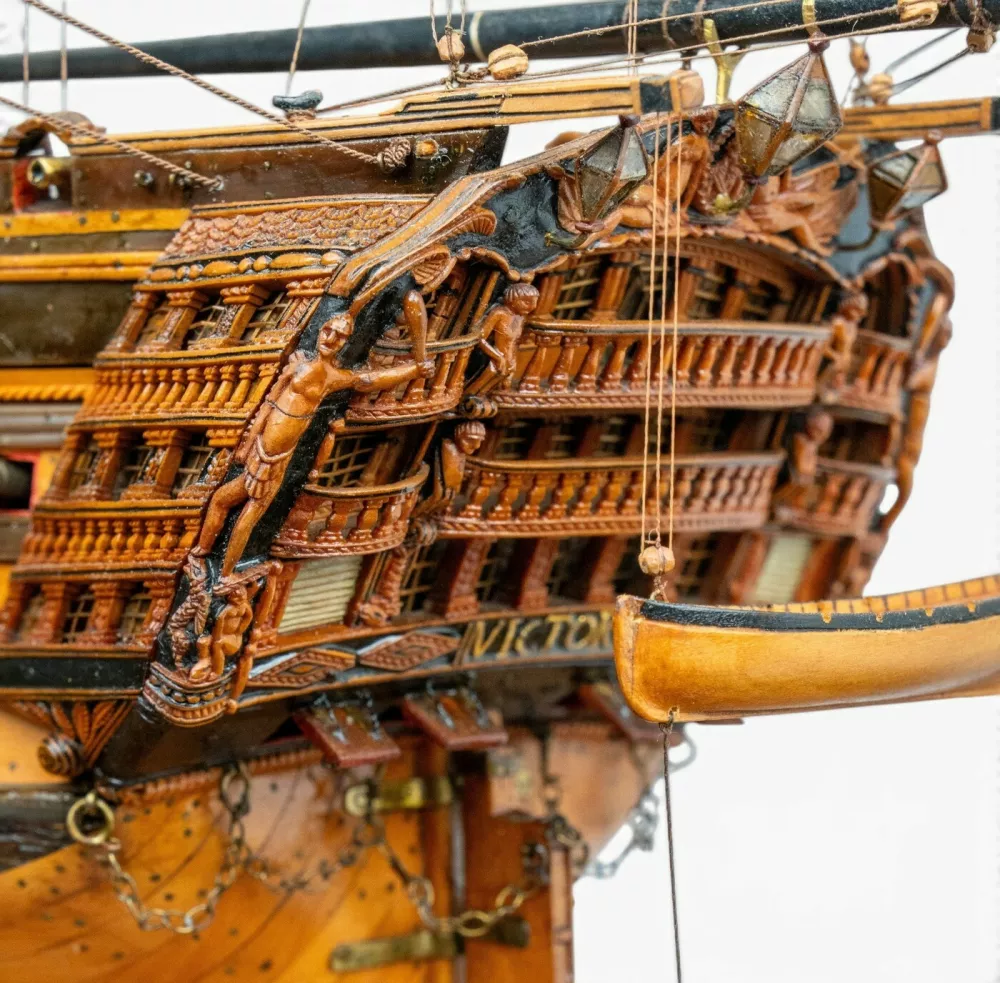 Margaret Thatcher's personal model of Britain's most famous naval ship, HMS Victory, is set to fetch up to �50,000 at auction. The boxwood model of Horatio Nelson's flagship, dating back to around 1800, was gifted to the Iron Lady when she was Prime Minister in 1983.The ship is said to have been constructed by French prisoners of war around five years before Nelson's defeat of Napoleon in the Battle of Trafalgar. Photo released 08/05/2026,Image: 1097454367, License: Rights-managed, Restrictions: Editorial use, commercial use may require additional licenses. We don't use AI to make images which could be mistaken for news photos. AI use will be clearly indicated. Supplied on condition you ensure personal data is processed in compliance with UK GDPR, Model Release: no