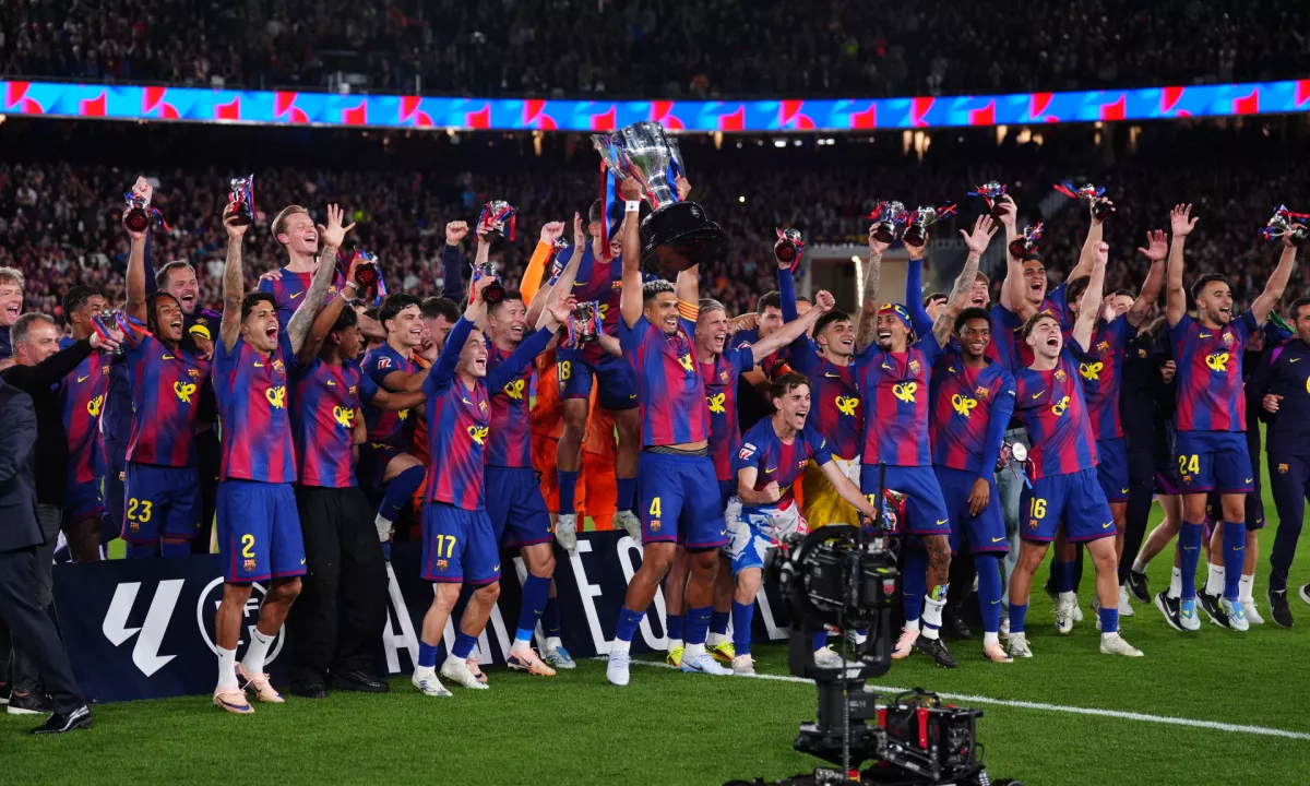 Do novega pokala so prišli na najlepši možen način, saj so lovoriko potrdili na El Clasicu na domačem stadionu Camp Nou.