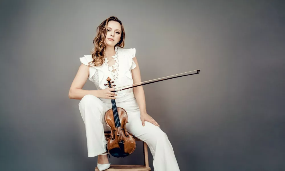 Ameri&scaron;ko-ruska violinistka Maria Ioudenitch. F Andrej Grilc
