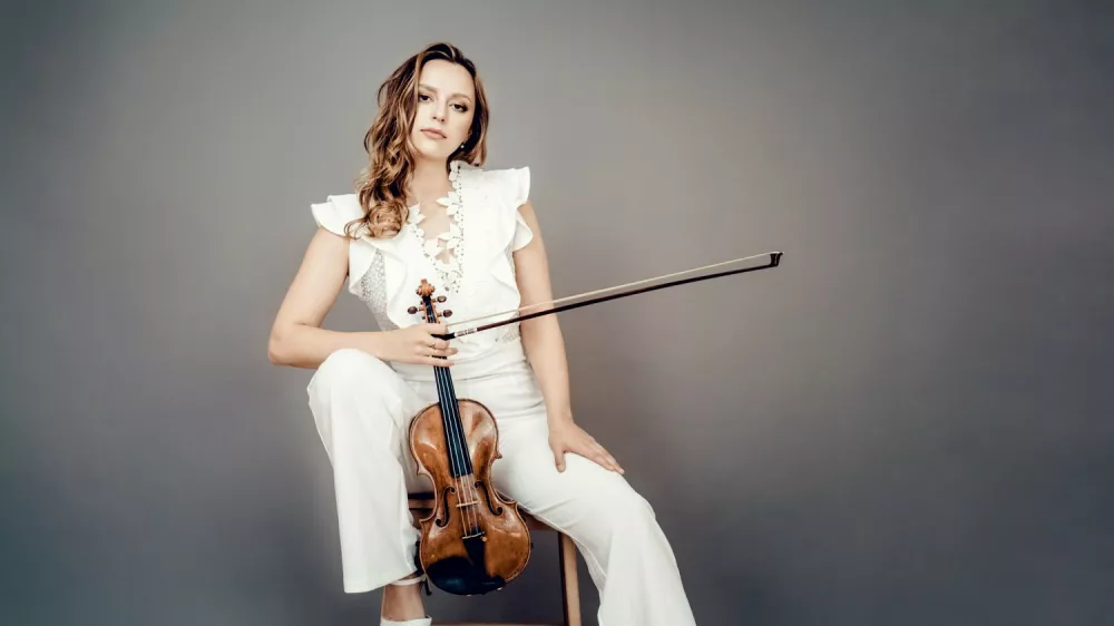 Ameri&scaron;ko-ruska violinistka Maria Ioudenitch. F Andrej Grilc