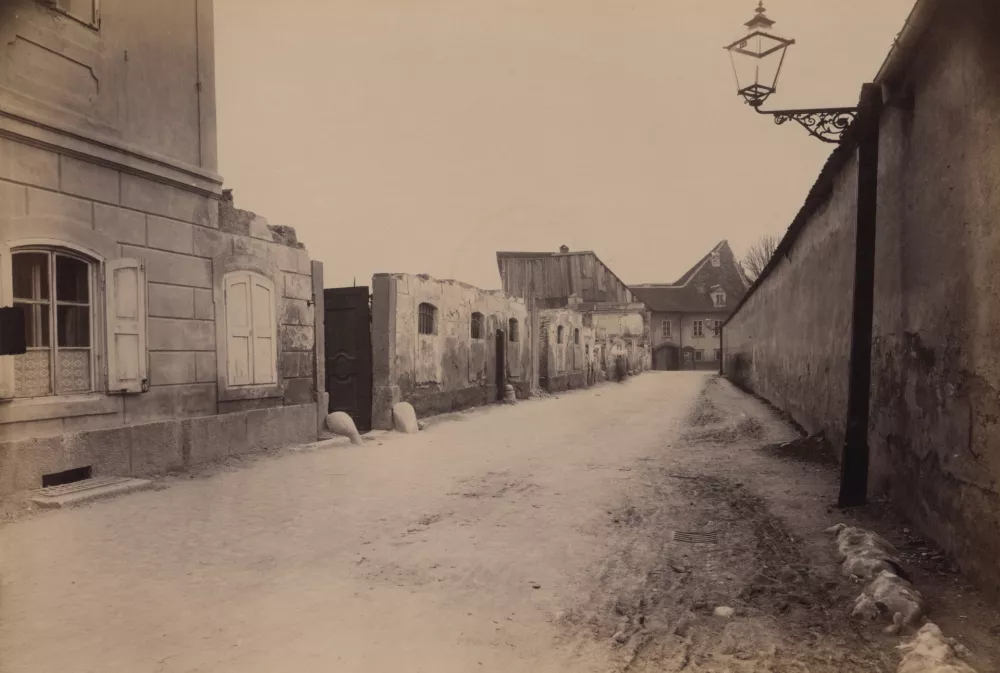 Ulica po potresu leta 1895 / Foto: Wikipedia
