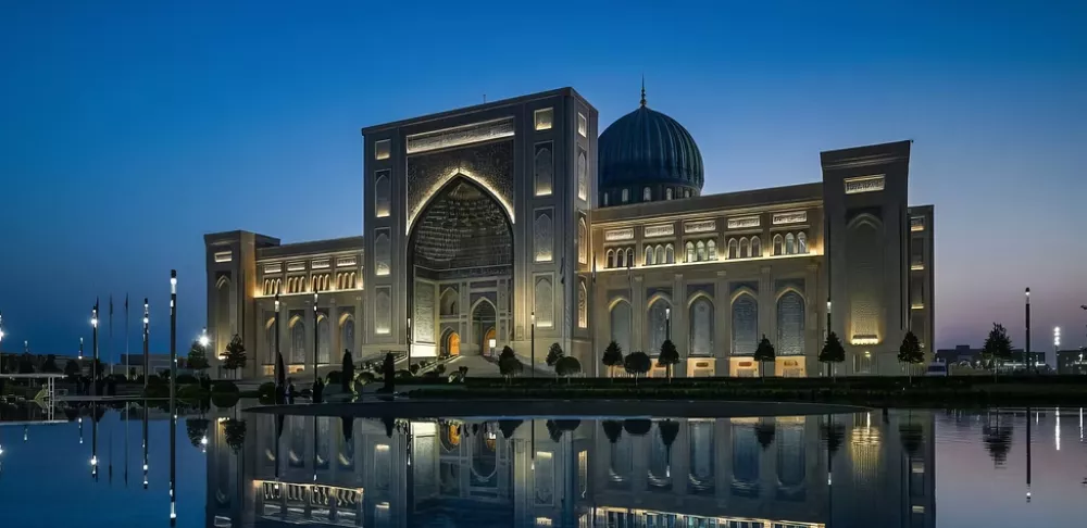 Islamic Civilization CenterTachkent, Ouzb&eacute;kistanCon&ccedil;u par: Shavkat Mirziyoyev